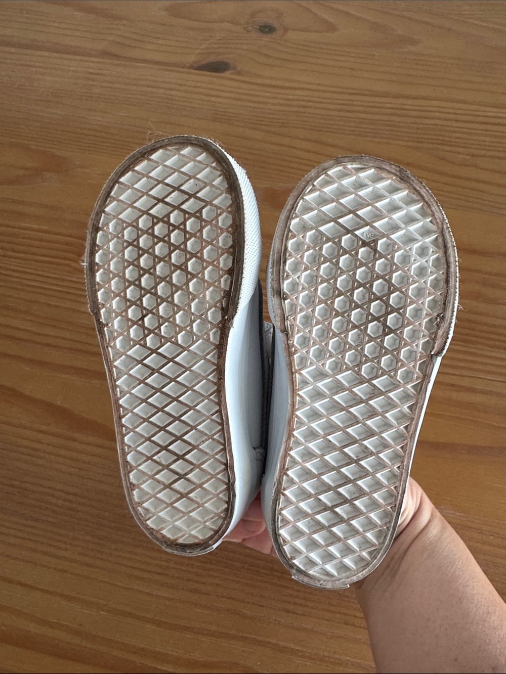 Vans baby White Velcro Sneakers - Picture 6 of 8